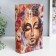 Safe-Kniga tree to the leatherette "Buddha's head in flowers" 21x13x5 cm