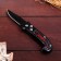 Feature knife folding "Red Scorpio", blade 6.5 cm