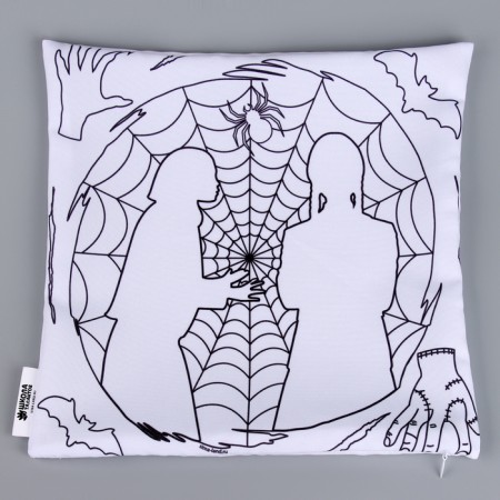 Pillowcase for coloring "Web", 30 x 30 cm-2