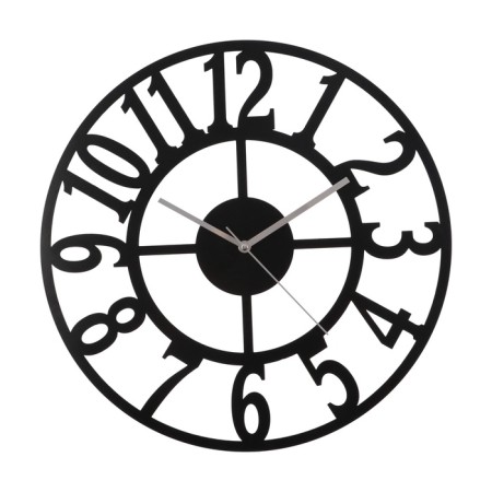 Wall clocks of metal "Loft-1", silent, D-40 cm, aa