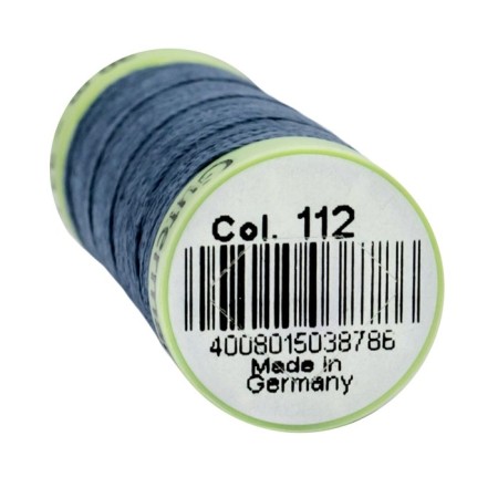 Top Stitch thread for stitching, 30 m, 744506 (112 gray-blue jeans)-1