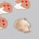 Decor for creativity Metal "Hedgehog with apples" Emal 2.8x2 cm