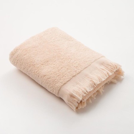 Trick Lovelife Fringe 30x60 beige, 100% cotton, 360 g/m2