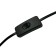 Torsher Transvit "Sigma", 40W, E27, 27.5x27.5x1.62 cm, black color