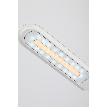 NLED-497-12W-G desktop lamp on the clamp and with the base of gold-8