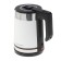Electric kettle eurostek eek-2024, plastic, fire, 1.8 l, 1500 watts, white