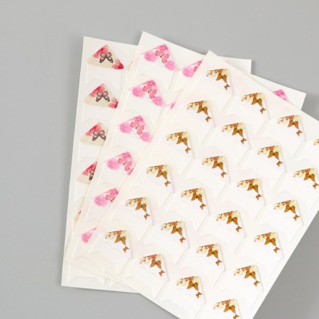A set of corners with a pocket for photos 24 corners "Butterflies" mix 12.5x9 cm-9