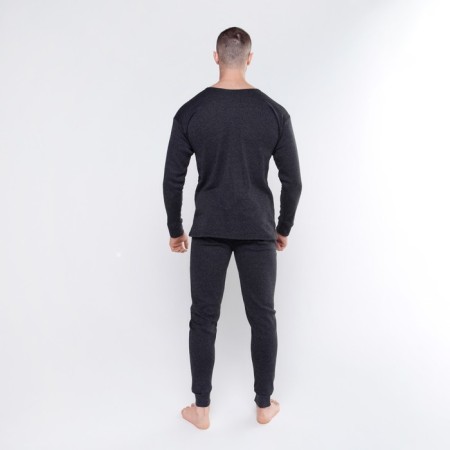 Thermal underwear (fufaika, pants) male comb, color anthracite, rn 48-50-4