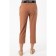Female trousers, size 44, brown color