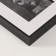 Photo frame MDF in 1 photo 10x15 cm with the White Pass "Enric" black 3x16x21 cm