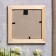 Photo frame pine С24 oak 10x10 cm (plastic screen)
