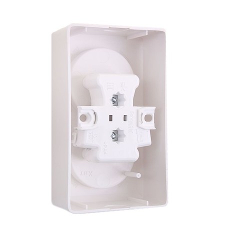 Double SE "Hit", 16 A, 250 V, invoice, without salary, IP20, white, RA16-237-B-3