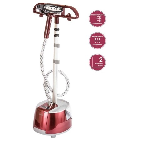 Pioneer SS201, 2000W, 2.1 l, 8 modes, lingonberry color-9