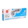 Gel handle "Crystal" 0.38 mm, blue, the case is transparent, sunbathered, needle writing node