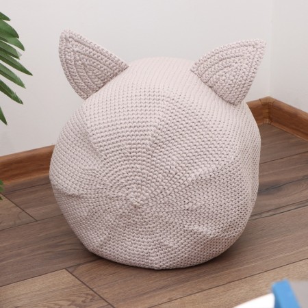 Animal house, D 35 cm, polyester fiber, beige-1
