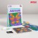 Diamond mosaic on a magnet with a complete filling for children "Butterfly", 10 x 10 cm