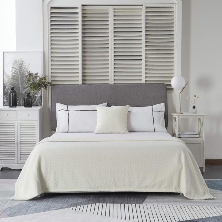 Grand bedspread, size 220x240 cm, color milk-8