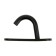 Tundra bracket for mounting cables 3.5 cm, black color