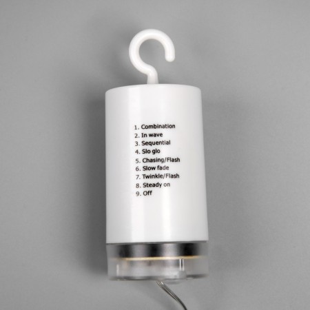 Salute LED figure, AAX4 batteries (not complete), 120 LED, 8 modes, white glow-6