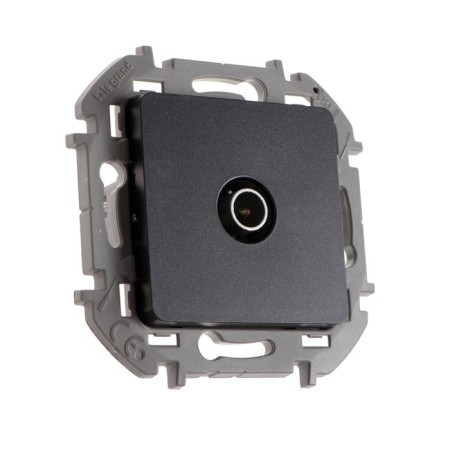 Rosette TV, star, Legrand Inspiria, 1.5 dB - 0-2400 MHz, anthracite