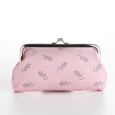 Cosmetic bag -Fermoar flowers, 18*1.5*10.5, farmar department, pink-1