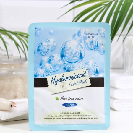 Fabric face mask with hyaluronic acid, moisturizing-5