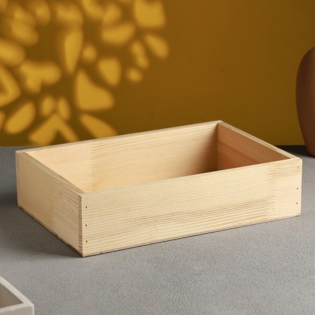 Wooden pots 30 × 20 × 7.5 cm elegan