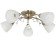 Olivia chandelier 5x40W E27 bronze 52x50x20 cm