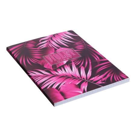 The diary of a non -stroke A5 80 sheets, a soft cover "Saturated Life"-2
