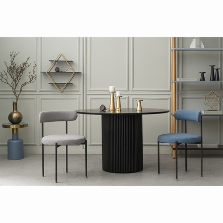Coffee table from 350 × 350 × 510 mm, blue color-6