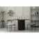 Coffee table from 350 × 350 × 510 mm, blue color