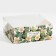 Confectionery box with PVC lid, packaging, "flowers", 25 x 22.5 x 10 cm