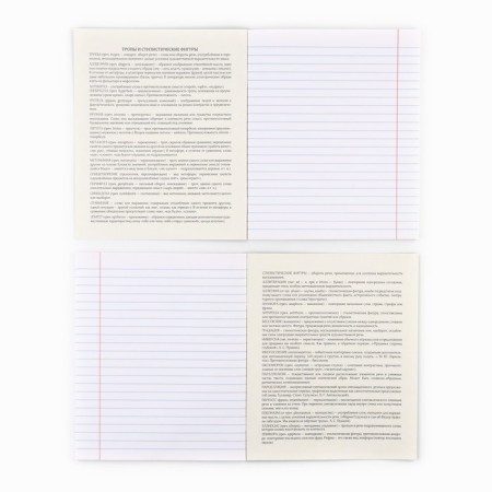 Subject notebook A5, 48 liters on the clip “Neon. Literature »Soft Tach Lam, 3D varnish-2