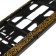 Frame for a car number, book, Khokhloma