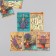Lavender Cardboard Tipple set 10 pcs (5 types) 4x6 cm