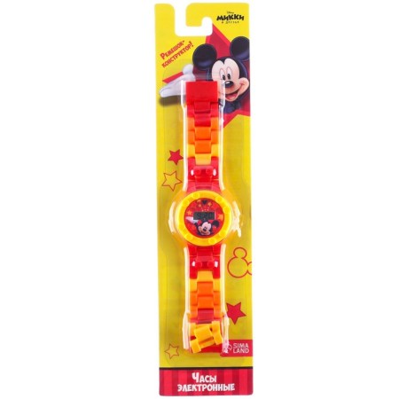 Gift set "Mickey Mouse" with a clock of 4 items-2