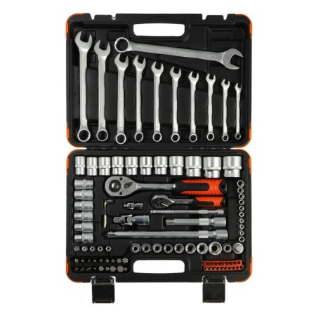 A set of professional tools Ermak 736-072, CRV and S2, 1/2 ", Superlock, 100 items-1