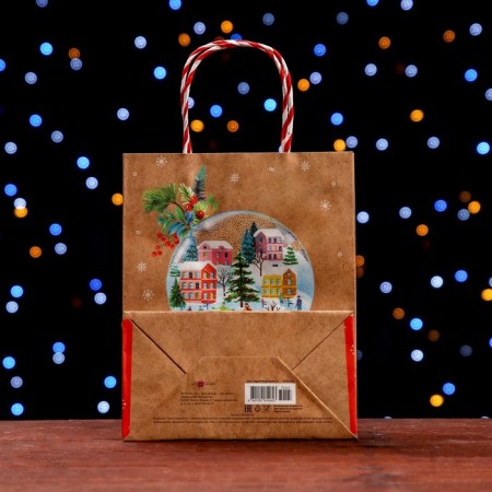Gift Package "Winter Courtyard" 18 x 22.3 x 10 cm-1