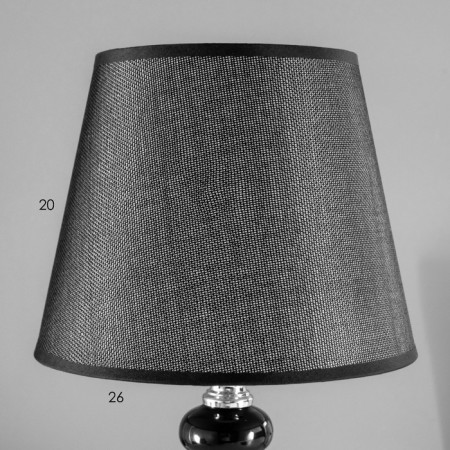 Ember desktop lamp 1x60W E27 Black 25x25x46 cm Risalux-4