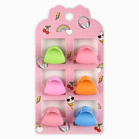 Hair crab "Be in trend", set 6 pcs, 2.5 x 2.5 x 1.5 cm-5