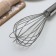 Konfinetta “Silver” whisk for whipping, string 1.3 mm, 30 × 8 × 8 cm, silver color