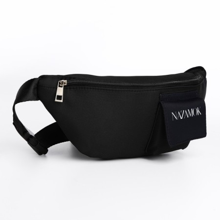Textile belt bag with pocket "Nazamok" 30*14*6 cm-2