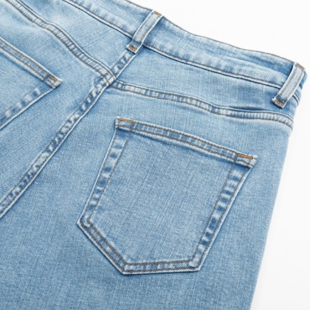 Women's jeans with Minaku arrow, blue color, size 48-12