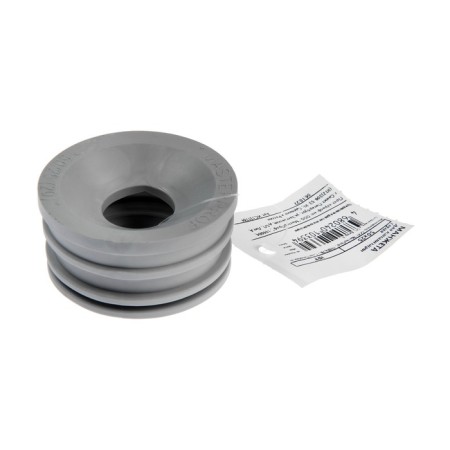Transitional cuff Masterprof IS. 131769, D = 50 x 25 mm, for sewer pipes, heating equipment, gray-2