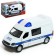 Metal “Police” machine, 1:32, light and sound, inertia, doors open