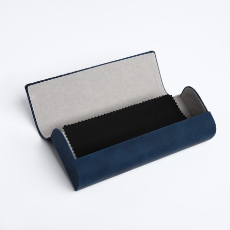 Case for glasses on the cracker, the color is blue-4