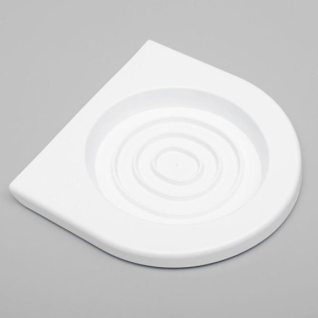 Toilet for teaching cats to a toilet 39.2 x 38.7 x 3 cm, white-2