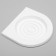 Toilet for teaching cats to a toilet 39.2 x 38.7 x 3 cm, white