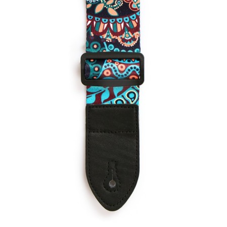 Music Life guitar belt, 60-117x5 cm, patterns-3