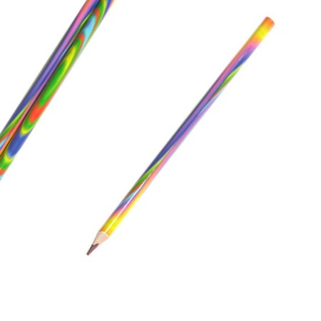 Pencil multicolored, sharpened-3